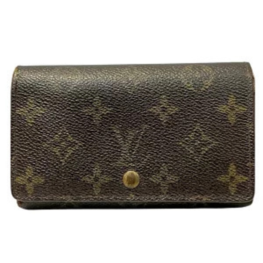 Louis Vuitton Monogram Portemonnaie Billet Tresor Bi fold Wallet